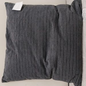 EverGrace Gray Toss Pillow 18in x 18in